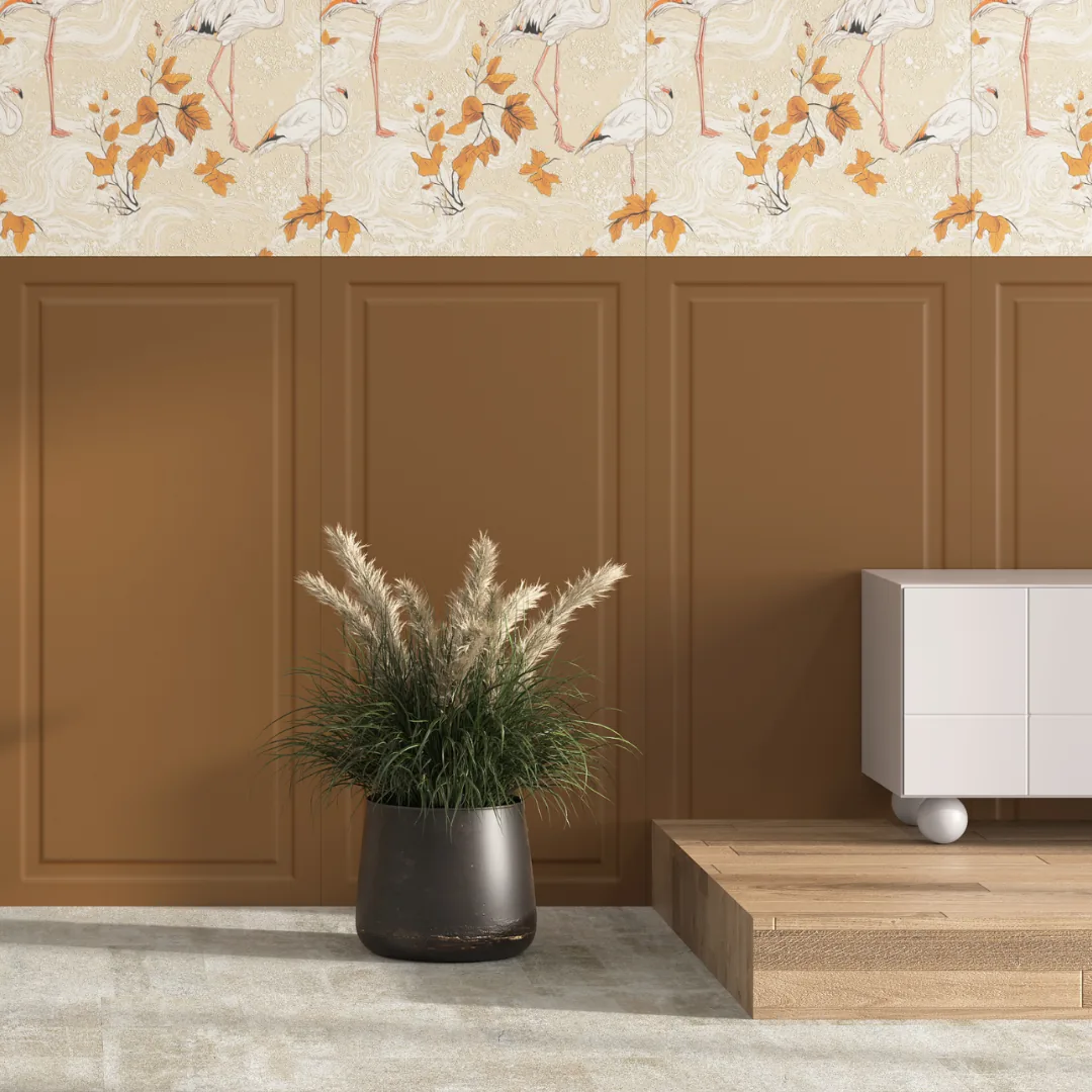 Exotica Photoframe Dijon (2*4), plain wall tile for bathroom